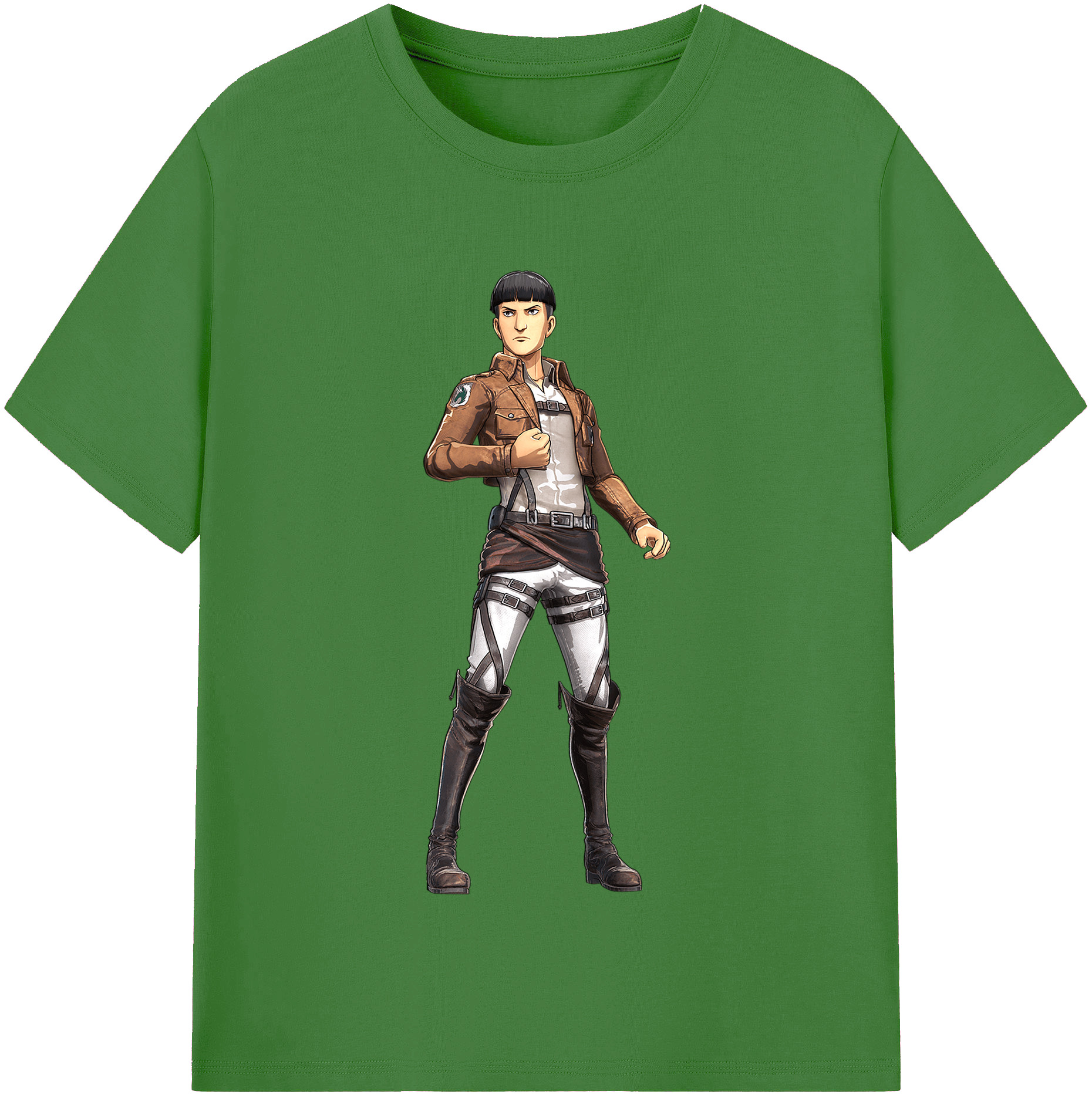 （画像用） 進撃の巨人 Attack on Titan レディースカジュアルプリントTシャツ（綿100％）